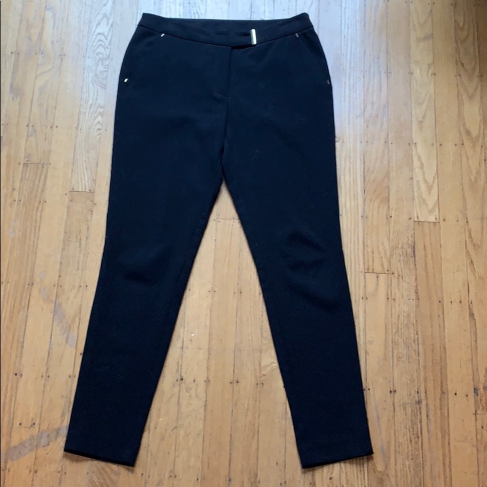 Ankle Pants with Gold Details